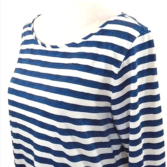 Lilly Pulitzer Marlowe Dress in Bright Navy Positano Stripe - Picture 11 of 16